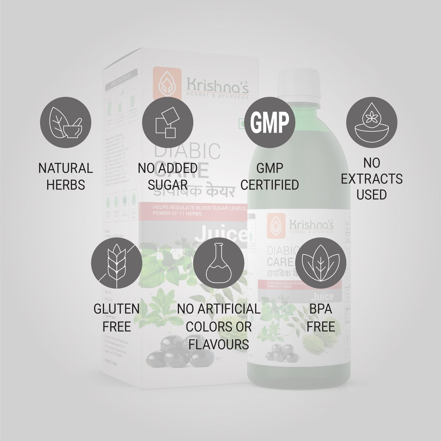 Diabic Care Juice Quality